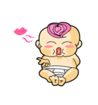 Pink Hair Baby 2（個別スタンプ：22）