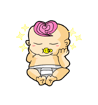 Pink Hair Baby 2（個別スタンプ：26）