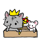 Cat in a box. Cat in a Fort. I（個別スタンプ：10）