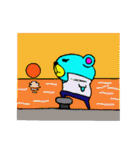 そらいろのくま（個別スタンプ：40）
