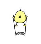 部活を応援するひよこ（個別スタンプ：27）
