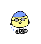 部活を応援するひよこ（個別スタンプ：34）