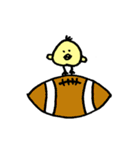 部活を応援するひよこ（個別スタンプ：37）