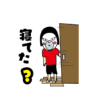 ナゾのフクメンおじさん ぴんて（個別スタンプ：21）