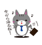 ねこと暮らしたい（個別スタンプ：22）