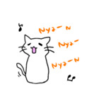 しろねこ(chirolu)（個別スタンプ：20）