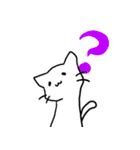 しろねこ(chirolu)（個別スタンプ：36）