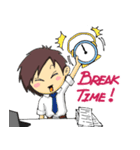 Life@office (EN)（個別スタンプ：10）