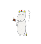 魂の抜けたカバ（個別スタンプ：1）