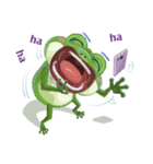 croak croak frog 1（個別スタンプ：12）