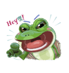 croak croak frog 1（個別スタンプ：13）