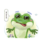croak croak frog 1（個別スタンプ：26）