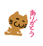 クレヨンねこ 3（個別スタンプ：1）