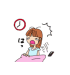 神戸のたれ目女子（個別スタンプ：8）