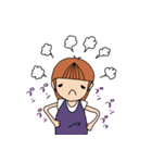 神戸のたれ目女子（個別スタンプ：22）