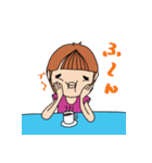 神戸のたれ目女子（個別スタンプ：23）