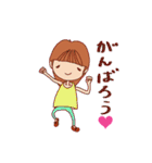 神戸のたれ目女子（個別スタンプ：32）