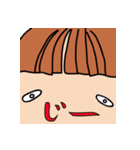神戸のたれ目女子（個別スタンプ：36）