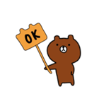 クマのくまお（個別スタンプ：3）