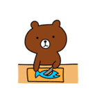 クマのくまお（個別スタンプ：6）
