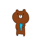 クマのくまお（個別スタンプ：7）