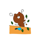 クマのくまお（個別スタンプ：20）
