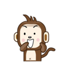 Monkey v.s Banana（個別スタンプ：21）