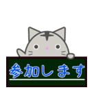 まん丸ネコの日常スタンプ（個別スタンプ：36）