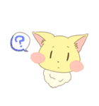 もふもふきつねさんの日常スタンプ（個別スタンプ：2）