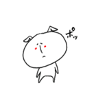 鼻の長いうさぎさん（個別スタンプ：2）