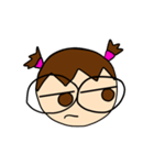 Point of View: The Glasses Girl（個別スタンプ：2）
