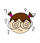 Point of View: The Glasses Girl（個別スタンプ：6）