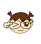 Point of View: The Glasses Girl（個別スタンプ：9）