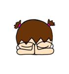 Point of View: The Glasses Girl（個別スタンプ：12）