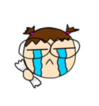 Point of View: The Glasses Girl（個別スタンプ：13）