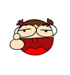 Point of View: The Glasses Girl（個別スタンプ：16）