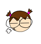 Point of View: The Glasses Girl（個別スタンプ：21）