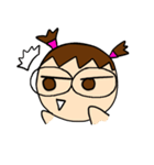 Point of View: The Glasses Girl（個別スタンプ：31）