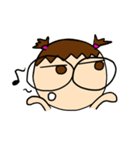 Point of View: The Glasses Girl（個別スタンプ：33）
