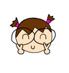 Point of View: The Glasses Girl（個別スタンプ：34）
