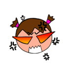 Point of View: The Glasses Girl（個別スタンプ：35）