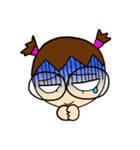 Point of View: The Glasses Girl（個別スタンプ：36）