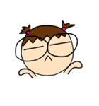 Point of View: The Glasses Girl（個別スタンプ：38）
