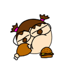 Point of View: The Glasses Girl（個別スタンプ：40）