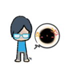 Behind The Glasses（個別スタンプ：6）