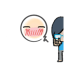 Behind The Glasses（個別スタンプ：24）
