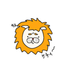 きまぐれライオン（個別スタンプ：14）