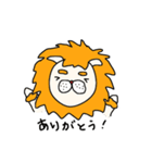 きまぐれライオン（個別スタンプ：38）
