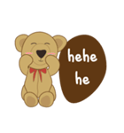 My little bear (MheeNao English version)（個別スタンプ：6）