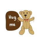 My little bear (MheeNao English version)（個別スタンプ：23）